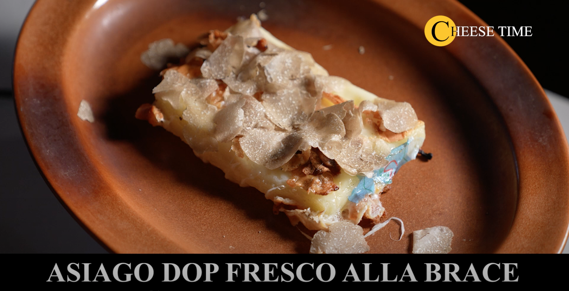 Asiago DOP alla brace con tartufo nero